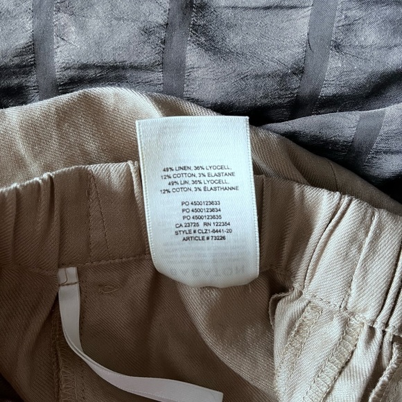 ARITZIA Babaton Linen Blend Dexter Jogger XXS - Picture 10 of 11